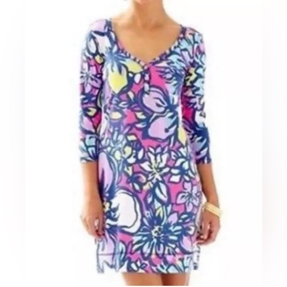 ⭐️SOLD⭐️  Cat Walk Palmetto Summer Dress Tunic XS